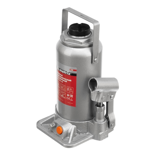 домкрат гидравлический бутылочный matrix 16 т 230-460 фото 9