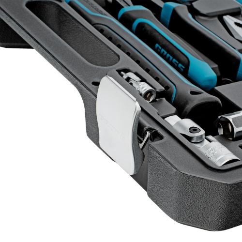 набор инструментов gross 76 предметов 1/2", 1/4" фото 6