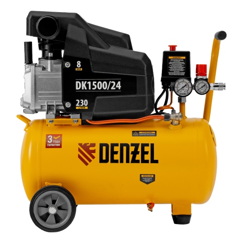 компрессор воздушный denzel dk1500/24 х-pro фото 7