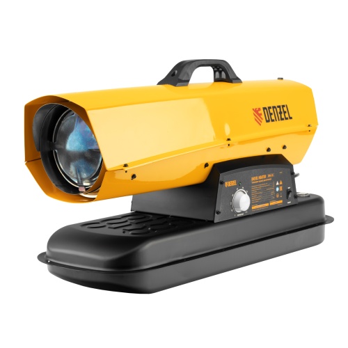 дизельная тепловая пушка denzel dhg-25i 25000вт 600 м3/ч прямой нагрев, термостат