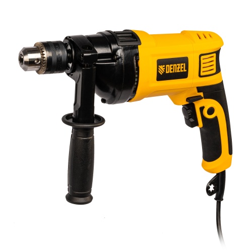 дрель ударная denzel id-850 850 вт