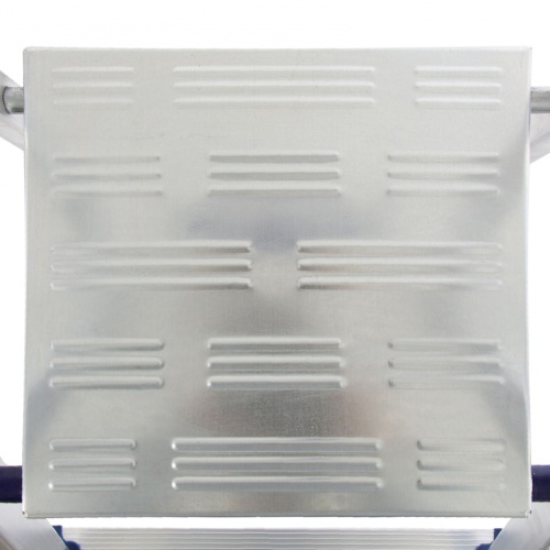 стремянка алюминиевая сибртех универсал 6 ступеней с органайзером 97896 фото 4