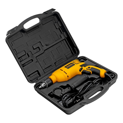 дрель ударная denzel id-750 750 вт фото 5