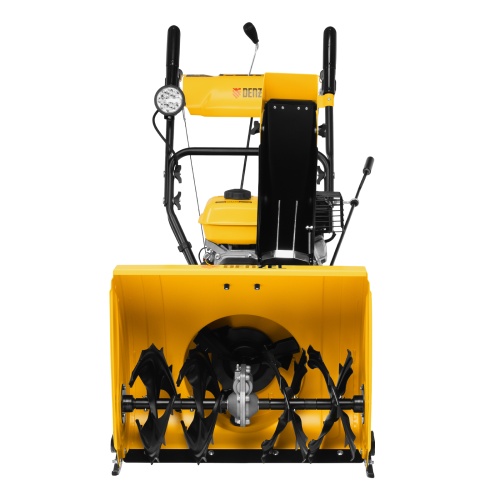 бензиновая снегоуборочная машина denzel sbm 610 фото 2