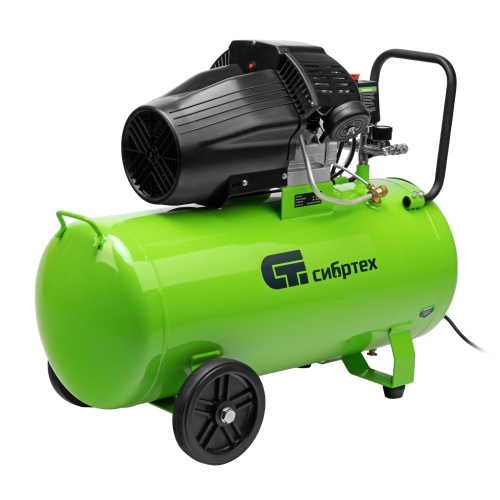 компрессор масляный воздушный сибртех кк-2200/100 фото 9