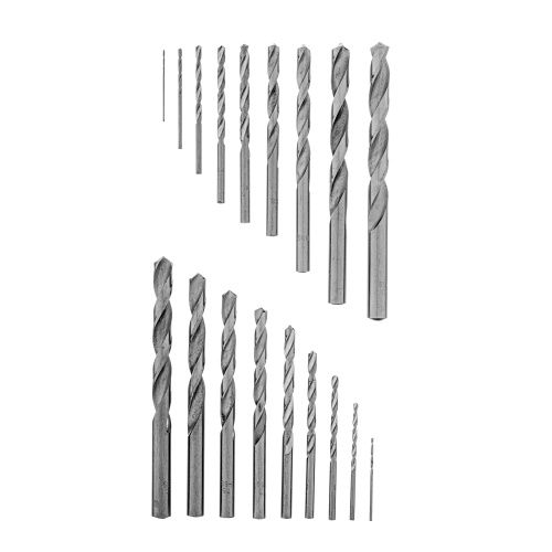 набор сверл по металлу matrix 1-10 мм 170 шт из стали hss в кейсе