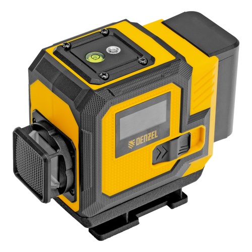 лазерный уровень мультипризменный denzel dlv-360-3t 30 м зеленый луч li-ion 2,4 aч со штативом фото 6