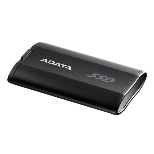 внешний накопитель ssd a-data 500gb sd810 usb type-c 2000/2000 mb/s metal case black (sd810-500g-cbk) фото 5