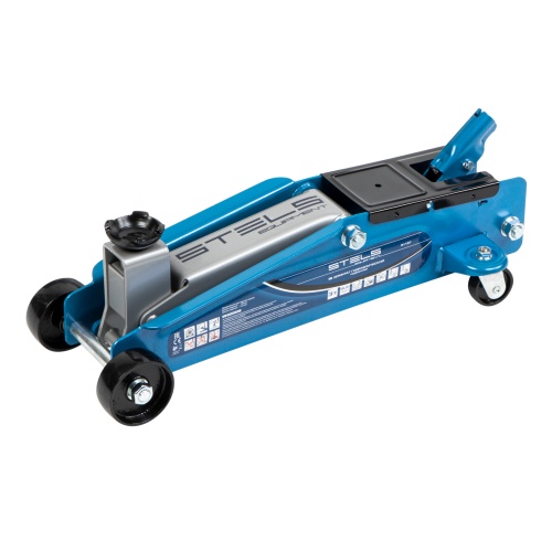 домкрат гидравлический подкатной stels 3т suv 190-535 фото 10