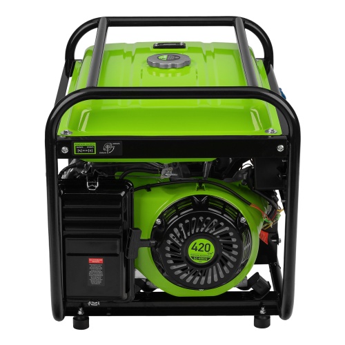 генератор бензиновый сибртех бс-8000э 6600 вт фото 2