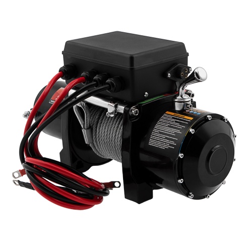 лебедка автомобильная электрическая denzel lb-2200 3300 вт фото 9