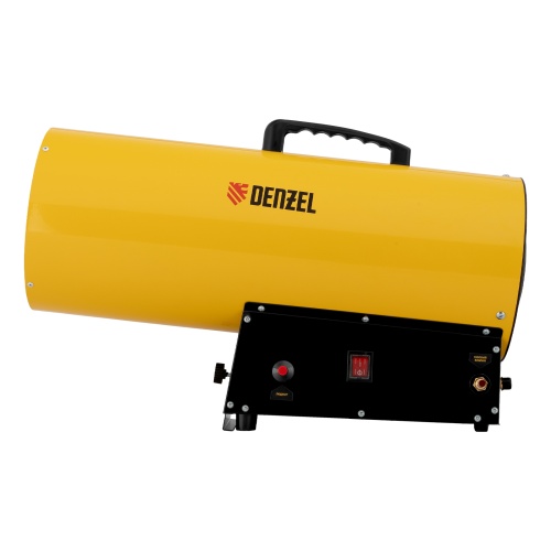 газовая тепловая пушка denzel ghg-50 50000вт 1400 м3/ч пропан-бутан фото 3