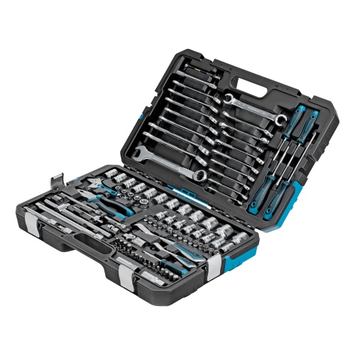 набор инструментов gross 14151 101 предмет 1/2", 1/4" в кейсе