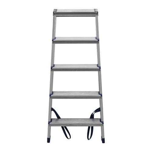 стремянка алюминиевая сибртех 5 ступеней двусторонняя 97925 фото 8