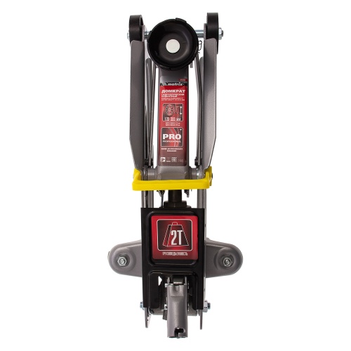 домкрат гидравлический подкатной matrix 51020 2 т, подъем 135-355 фото 3