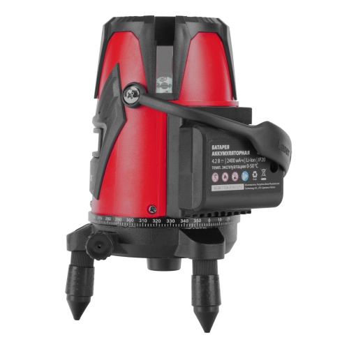 лазерный уровень mtx mfl green, 30 м зеленый луч, аккумулятор li 2400 mah с сумкой фото 9