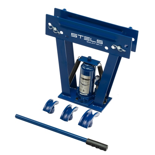 трубогиб гидравлический stels 1/2-1 8т в комплекте с башмаками фото 5