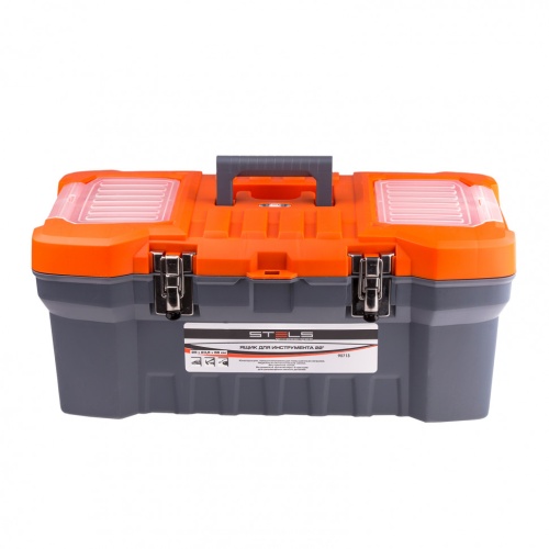 ящик для инструмента stels 22" с металлическими замками фото 2