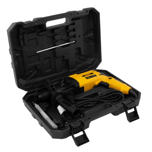 перфоратор электрический denzel rhh-600-22 600 вт 26602 фото 3