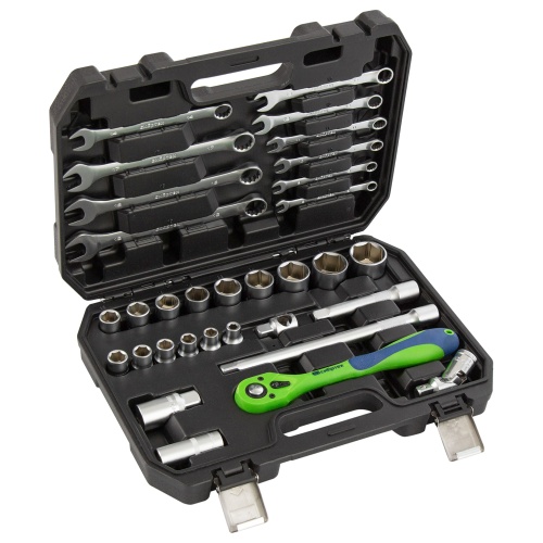 набор инструментов сибртех 32 предмета 1/2" фото 7