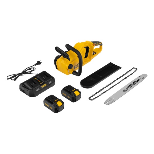 цепная пила аккумуляторная denzel rcs400-36 36в фото 10