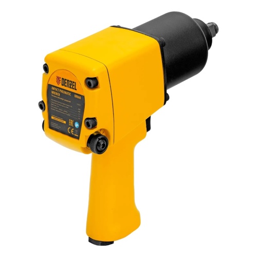 ударный пневмогайковерт denzel 57472 iw860 7000 об/мин с ударным механизмом twin hammer фото 2