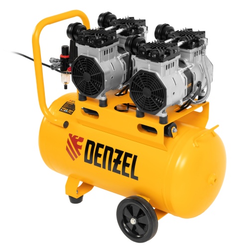 компрессор безмасляный denzel dls 2200/50 фото 8
