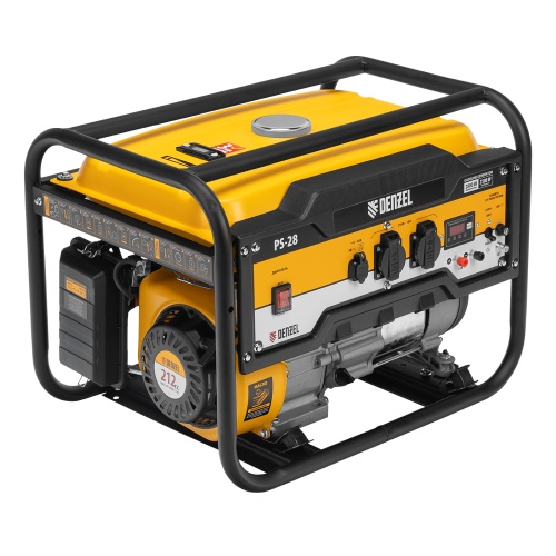 генератор бензиновый denzel ps 28 946824 2800 вт