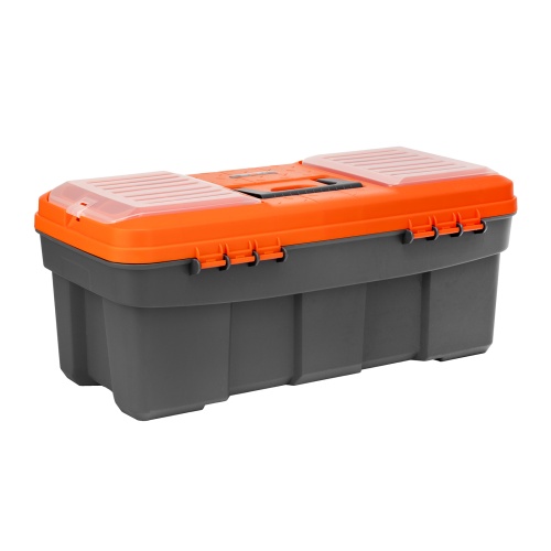 ящик для инструмента stels 22" с металлическими замками фото 7