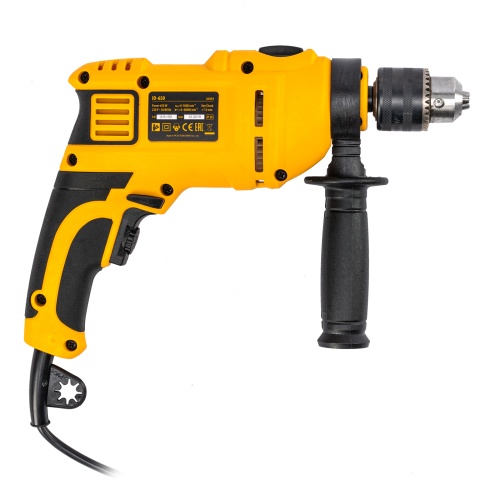 дрель ударная denzel id-650 650 вт фото 8