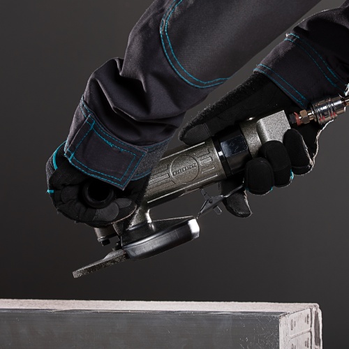 угловая шлифовальная машина пневматическая gross g506.5" 11000 об/мин фото 5