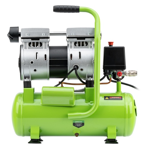 компрессор безмаслянный сибртех мб 750/10 фото 6