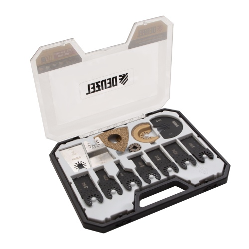 набор насадок для мфи универсальный denzel 15 шт