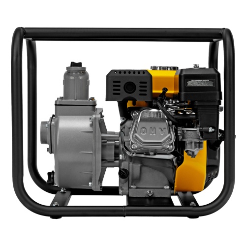 мотопомпа бензиновая для чистой воды denzel px-50 7 лс фото 8