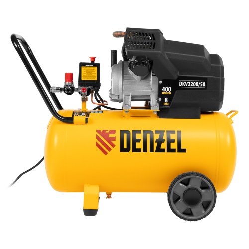 компрессор воздушный denzel dkv2200/50 х-pro фото 7