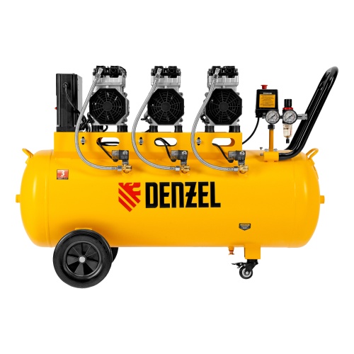 компрессор безмасляный denzel dls 2250/100 фото 6