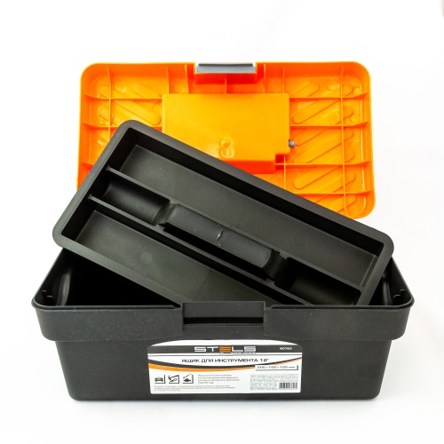 пластиковый ящик для инструмента stels 12" фото 3