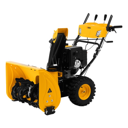 бензиновая снегоуборочная машина denzel sbl 711d pro фото 6