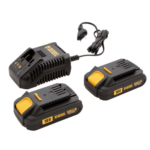 дрель-шуруповерт аккумуляторная denzel cdl-ib-18-02 18в фото 5