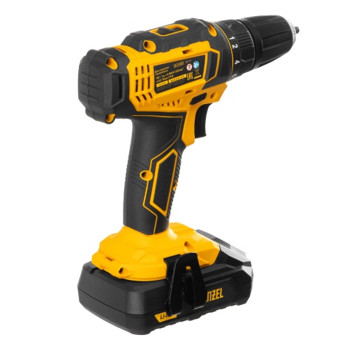 дрель-шуруповерт аккумуляторная denzel cdl-18-02bm 18в 26116 фото 5