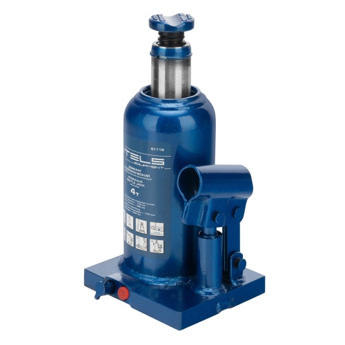 домкрат гидравлический бутылочный телескопический stels 4 т 170-420 фото 7