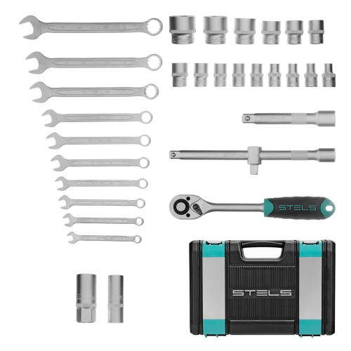 набор инструментов stels 31 предмет 1/2" фото 10