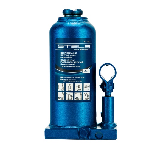 домкрат гидравлический бутылочный телескопический stels 4 т 190-480 фото 9