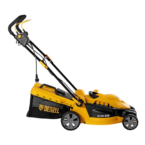 газонокосилка электрическая denzel gm-2000 2000 вт фото 8