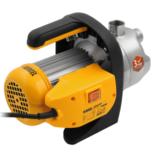 садовый поверхностный насос denzel gp1200х 97204 фото 10