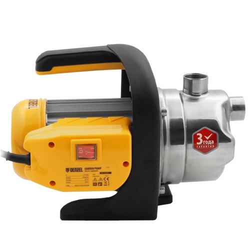 садовый поверхностный насос denzel gp1200х 97204 фото 7