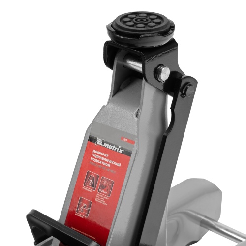 домкрат гидравлический подкатной matrix 2 т 85-330 low profile фото 3