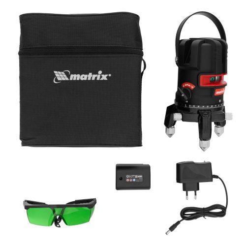 лазерный уровень matrix ml 06 green 30 м фото 10