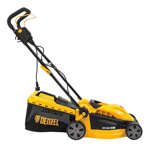газонокосилка электрическая denzel gm-1600 1600 вт фото 6