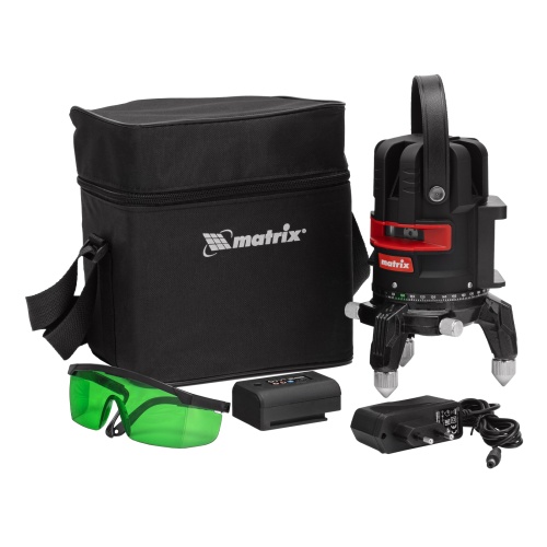 лазерный уровень matrix ml 06 green 30 м